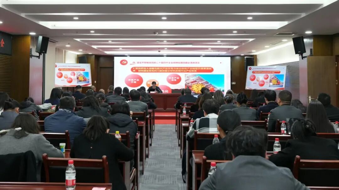 学习贯彻党的二十届四中全会精神省委宣讲团企业分团宣讲报告会在数字钱包
举行